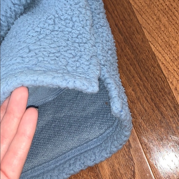 VS Pink blue Sherpa half zip - Picture 7 of 7